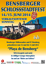 Bensberger Schloßstadtfest 2014