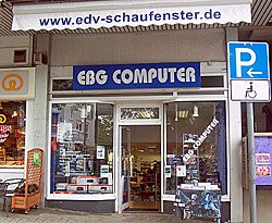 Computergeschäft mit eigener Werkstatt in Bensberg