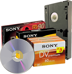Digitalisierung von Hi-8, Digital-8, Mini-DV, VHS, VHS-C, Super 8